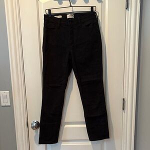 Universal Thread Women's Straight Leg Black Jeans